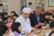 임종식 경북교육감! 교육공무직 노동조합 총파업 돌입에 따른 급식 현장 긴급 점검