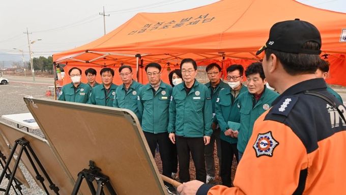 경북교육청, 의성 산불 대응 학교 안전과 시설 피해 최소화에 총력!