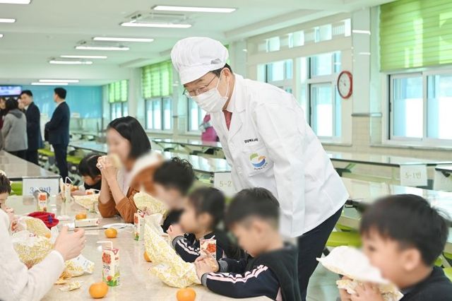 경북교육청, 교육공무직노동조합 총파업 대응 급식 긴급 점검