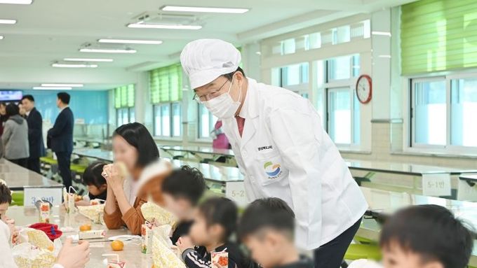 경북교육청, 교육공무직노동조합 총파업 대응 급식 긴급 점검