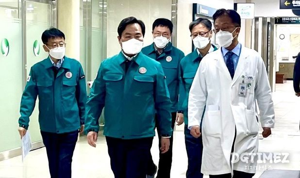 김학홍 경북도 행정부지사, 비상진료체계 현장 점검