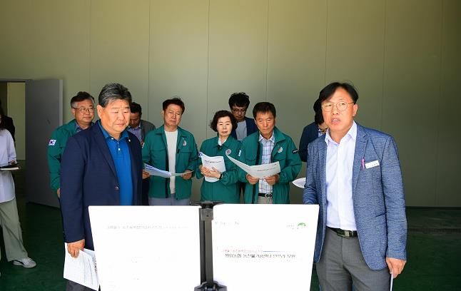 고령군의회 주요사업장 8개소 현장방문