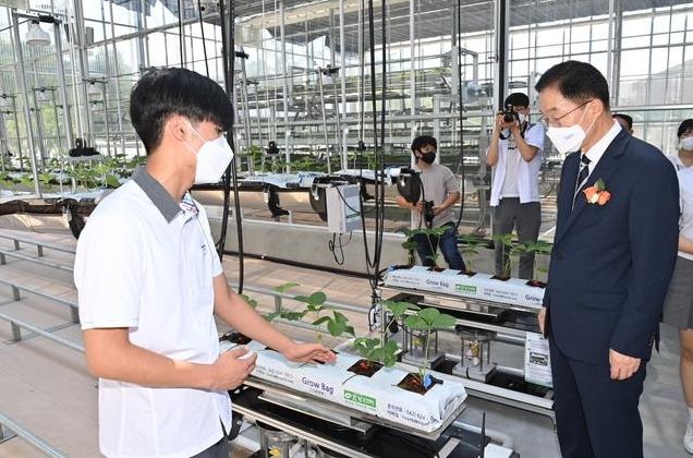 한국생명과학고등학교 스마트팜