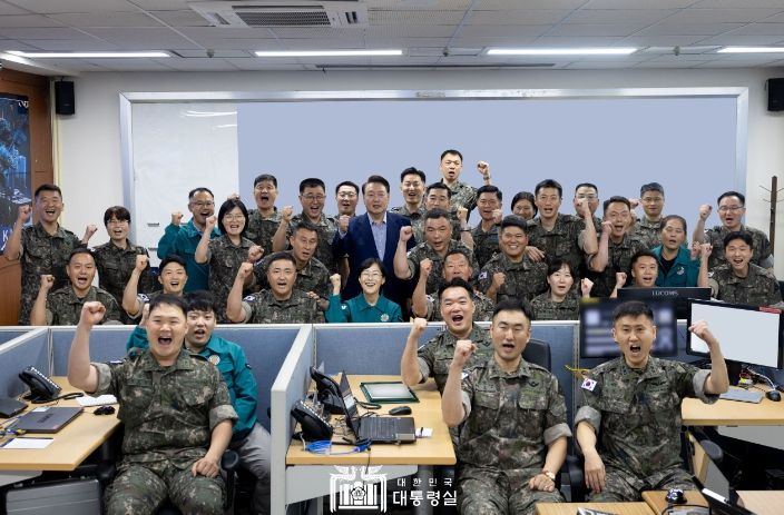 8월 9일 윤석열 대통령은 계룡대 전시지휘시설(U-3)을 방문해 '24년 을지 자유의 방패(UFS, Ulchi Freedom Shield) 연습 준비상태를 점검하고, 장병들을 격려했다.