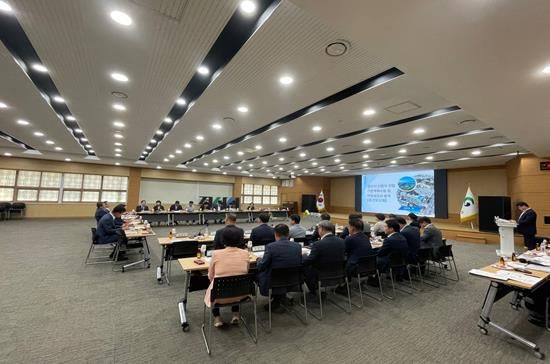 경산시 신청사 건립 기본계획수립 및 타당성조사용역 중간보고회 개최