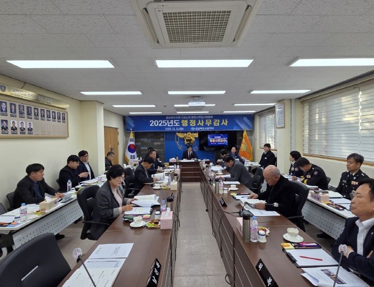 경북도의회 건설소방위원회, 2025년 행정사무감사