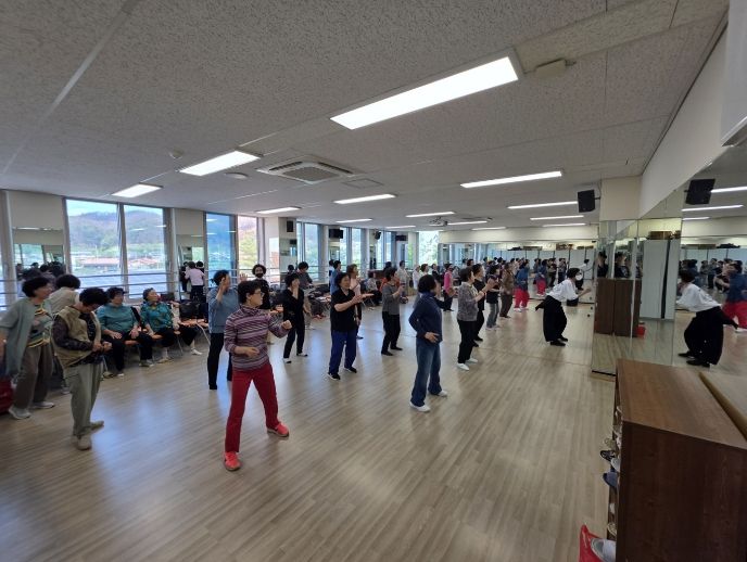 25년 실버아카데미(체조교실) 교육