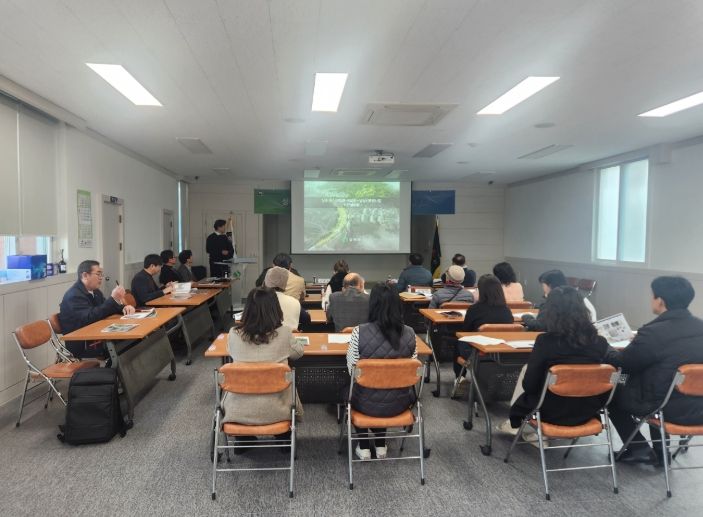 상주시, 도시생태축(개운천~남산) 복원사업 주민설명회