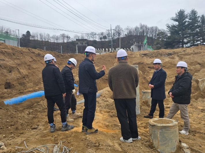 영주시, 해빙기 공공건축 공사현장 안전점검