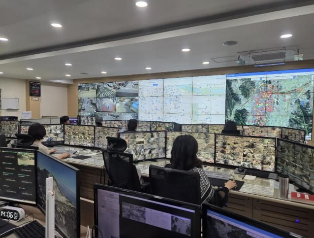 상주시 CCTV통합관제센터