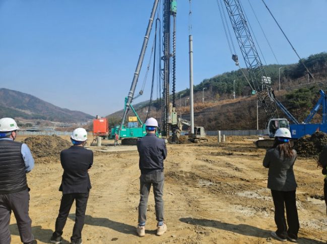 칠곡특수학교 건립공사 현장