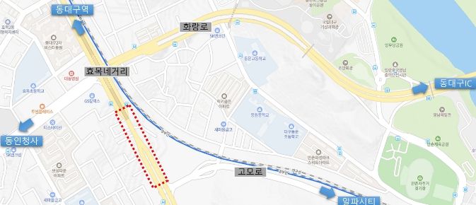 개선대상지 위치도