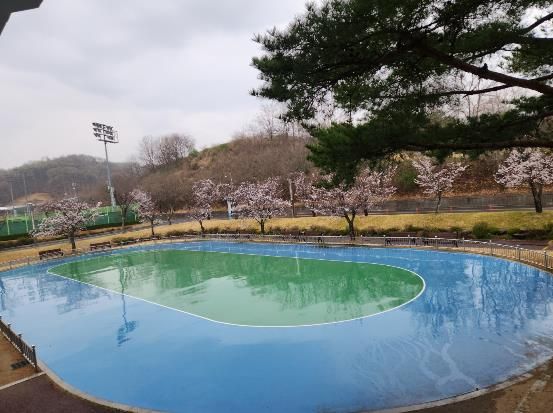 인라인 보조경기장 트랙