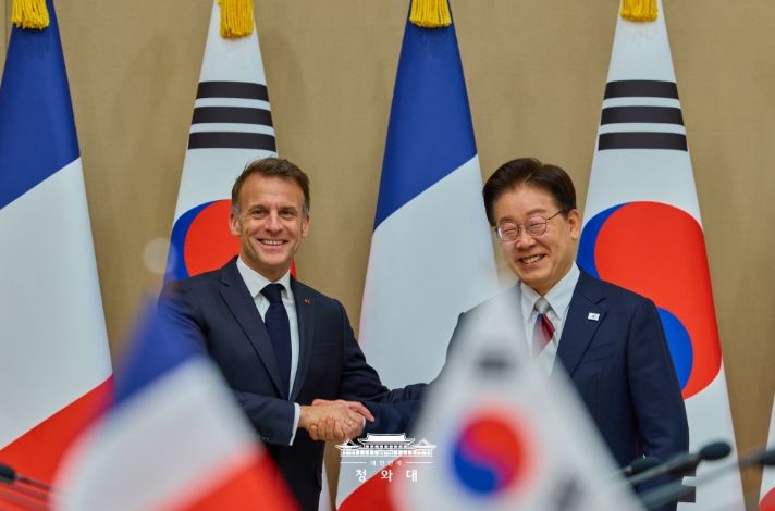 한·프랑스 정상회담(청와대)