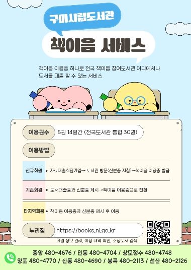 전국 2,946개 도서관 하나로 이용