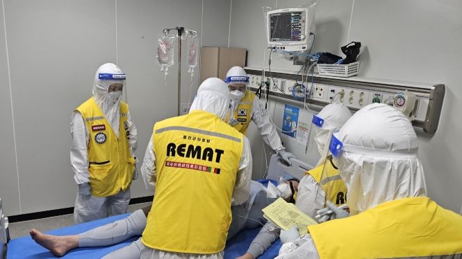 울진군의료원, 방사선비상진료 집중훈련